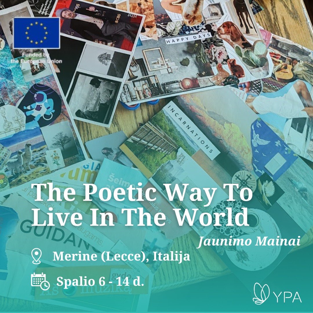 Jaunimo mainai „The Poetic Way To Live In The World“