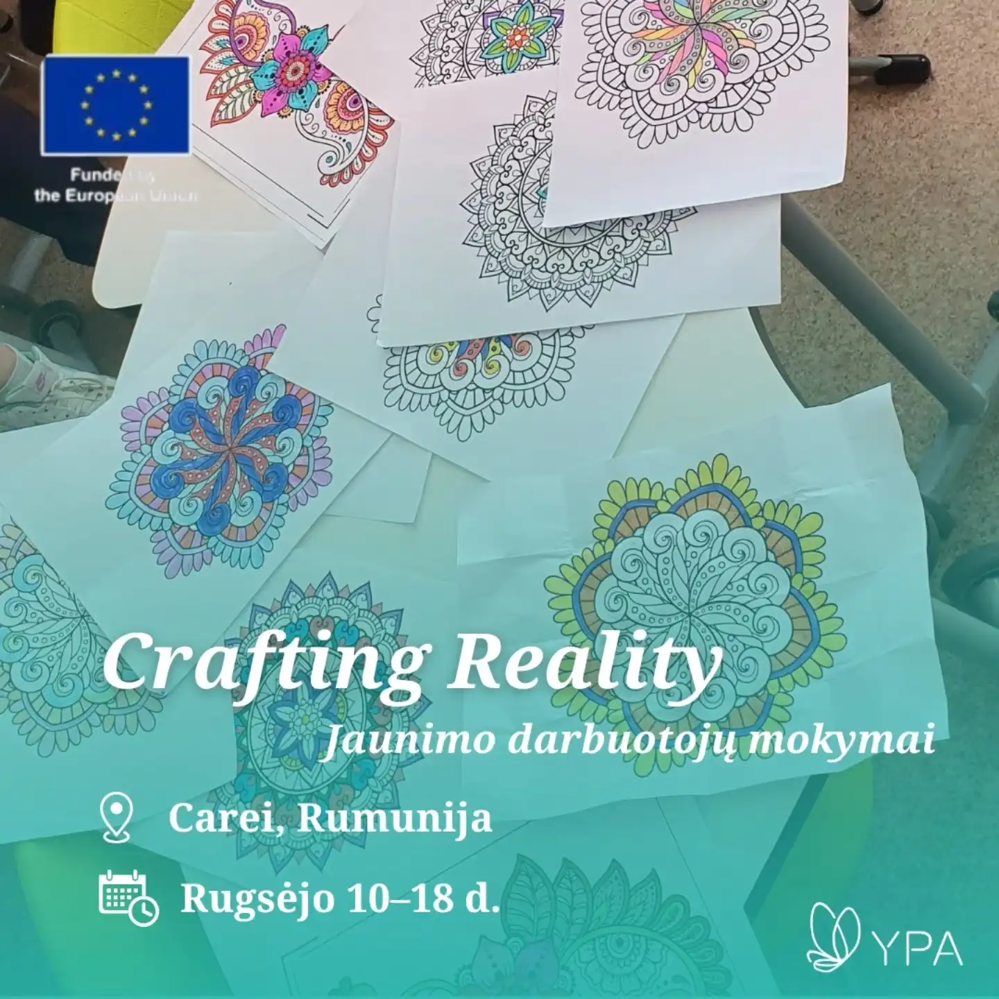 Jaunimo darbuotojų mokymai „CRAFTING REALITY“